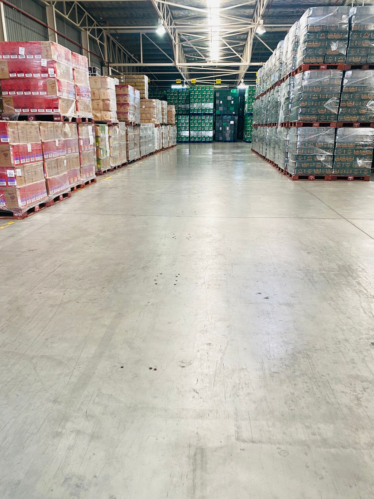 Warehouse cleaning service